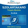 Szolár takaró 3 x 6 m 500micron Tripple Bubble